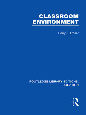 cover image of Classroom Environment (RLE Edu O)